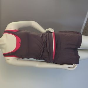 Adidas Clima Cool Tennis Top & Skirt (with sheath overlay)